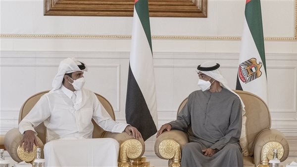 أمير قطر يزور الإمارات