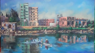 افتتاح معرض حكاية مكان بدار الأوبرا 