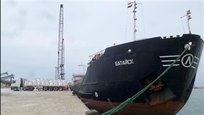 موانئ المنطقة الشمالية تستقبل سفن أسمنت أبيض وصودا كاوية وسيارات | صور 