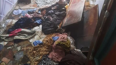 إصابة شاب في حريق منزل ببني سويف