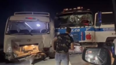 بينهم 3 أشقاء.. مصرع وإصابة 12 شخصًا في حادث تصادم بالفيوم