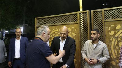 عزاء والد ضياء عبد الخالق بحضور أشرف زكي ونجوم الفن | صور