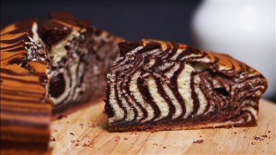 طريقة عمل كيكة التايجر الهش للشيف فاطمة أبو حاتي - فيديو