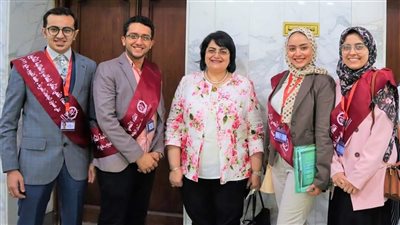 جامعة المنوفية تحصد المركز الثاني في مسابقة الطالب والطالبة المثالية
