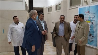 نائب رئيس جامعة بنها لشئون التعليم والطلاب يتفقد المدينة الجامعية بشبرا