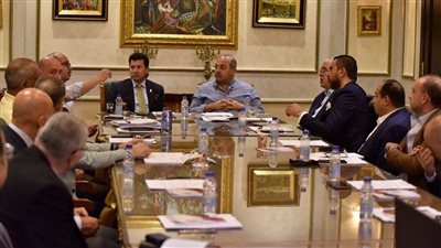 وزير الرياضة يلتقي أعضاء مجلس إدارة اللجنة الأولمبية في أول اجتماع بعد الانتخابات