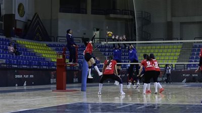 تدريبات قوية في أول مران لسيدات طائرة الأهلي بتونس