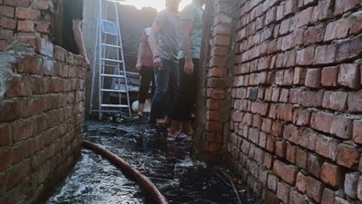 السيطرة على حريق منزل بطوخ دون خسائر بشرية | صور 