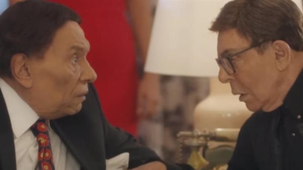 سمير صبري وعادل إمام