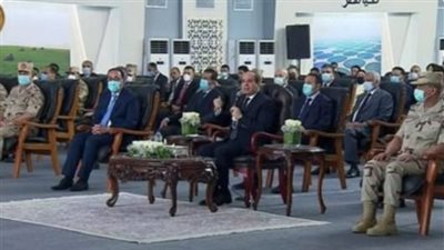 السيسي: الجيش المصري حارب التخلف والتردي مش الإرهاب فقط