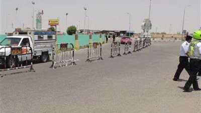 إغلاق مطلع الطريق الدائري بالمريوطية بسبب أعمال الإنشاءات