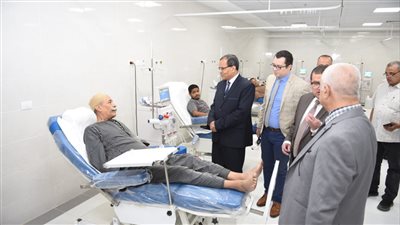 افتتاح وحدة الغسيل الكلوي بمستشفى سوهاج الجامعي الجديد