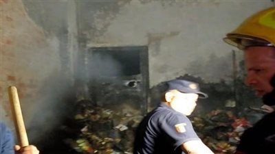 السيطرة على حريق بمخزن مواد غذائية بقليوب بدون خسائر بالأرواح 