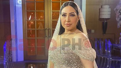 بفستان مبهر لهاني البحيري.. أول صور من جلسة تصوير بوسي قبل حفل زفافها | صور