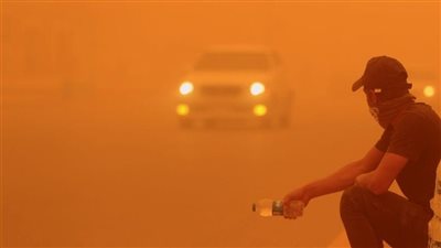 هل العاصفة الترابية العراقية تؤثر على مصر؟.. الأرصاد تجيب