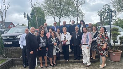 وفد مجلس النواب يلتقى بأعضاء الجالية المصرية في كوبنهاجن ويزور الكنيسة القبطية الأورثوذكسية