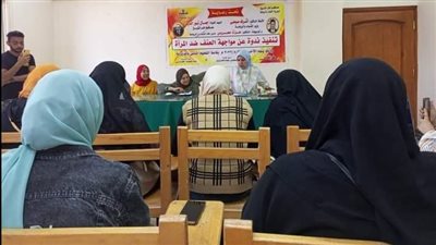 شباب كفر الشيخ تنظم ندوة توعوية بعنوان مواجهة العنف ضد المرأة