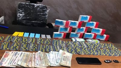 القبض على تاجر مخدرات بحلوان