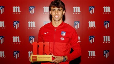 جواو فيليكس لاعب الموسم في أتلتيكو مدريد