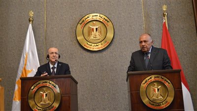 شكري يؤكد لنظيره القبرصي أهمية العمل على تحقيق استقرار منطقة شرق المتوسط | صور