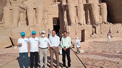 جولة للوفد الكوري الجنوبي للترويج والتسويق السياحي للمناطق الأثرية بأسوان