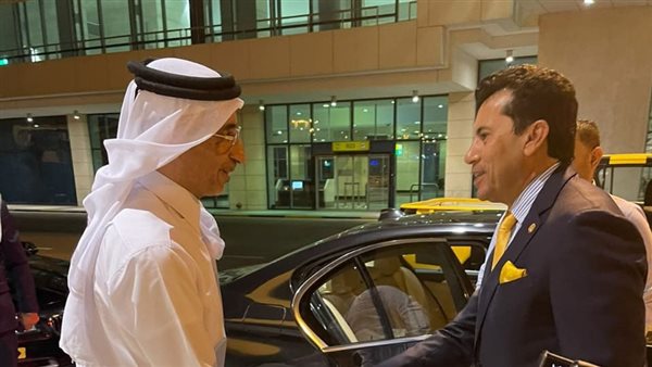 وزير الرياضة يستقبل