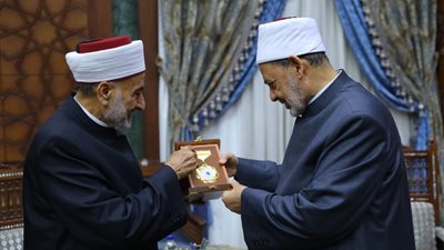 شيخ الأزهر لـ رابطة علماء العراق: لن ندخر جهدًا في خدمة العلم وقضايا الأمة