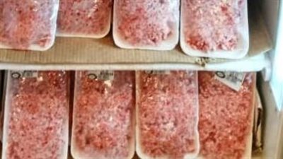 تموين القليوبية: ضبط سلع غذائية ولحوم مجهولة المصدر 