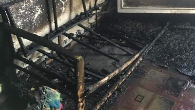 السيطرة على حريق نشب في عمارة سكنية بـ البساتين دون وقوع إصابات | صور