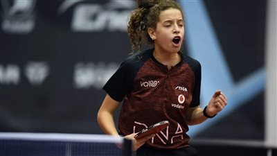 هنا جودة تهزم بطلة نيجيريا وتتوج ببطولة إفريقيا لتنس الطاولة