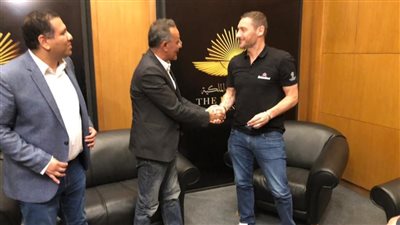 المتحف القومي للحضارة يستقبل اللاعب الإيطالي فرانشيسكو توتي | صور 