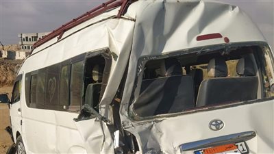 مصرع وإصابة 7 في حادث تصادم بطريق بنها الحر 