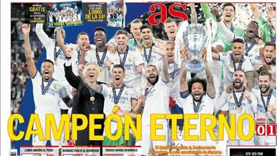 كيف تناولت الصحف العالمية تتويج ريال مدريد بلقب دوري أبطال أوروبا؟