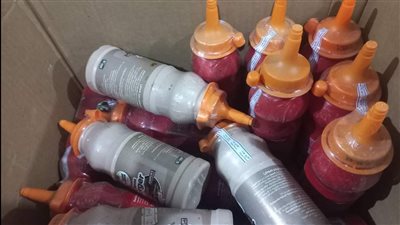 تموين بورسعيد: ضبط 350 عبوة صوص منتهية الصلاحية 