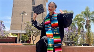 أميرة أديب تحتفل بتخرجها من إحدى الجامعات الأمريكية.. وتستعد للانضمام إلى ورشة تمثيل