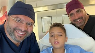 نجل أمير كرارة يخضع لعملية جراحية
