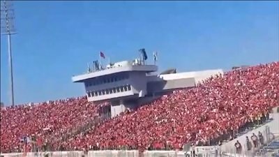 بالآلاف.. جماهير الوداد المغربي تملأ مدرجات محمد الخامس قبل انطلاق نهائي أبطال إفريقيا | بث مباشر