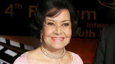 التنسيق الحضاري يعلق لافتة عاش هنا على منزل الفنانة الراحلة مديحة يسري