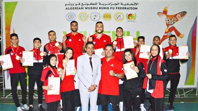 مصر تحصد 35 ميدالية والمركز الأول في بطولة إفريقيا لشباب الكونغ فو