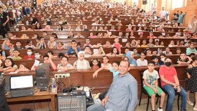 400 طفل يشاركون في ورشة العمل التكنولوجية بكلية الحاسبات والمعلومات جامعة المنوفية | صور 