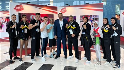 مصر تضمن 5 ميداليات في بطولة العالم للمواي تاي بالإمارات