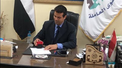 فوز أحمد مدكور برئاسة اللجنة النقابية العمالية في أسيوط بالتزكية