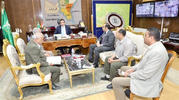 اجتماع محافظ المنوفية