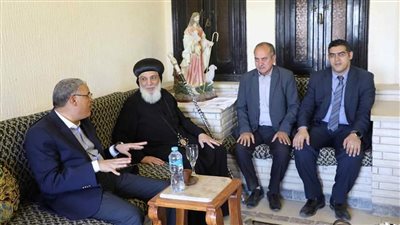 محافظ المنيا يتفقد دير جبل الطير بسمالوط.. ويقدم التهنئة للاحتفال بموسم السيدة العذراء