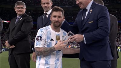 ميسي يحصد جائزة أفضل لاعب بـ مباراة نهائي كأس فيناليسيما