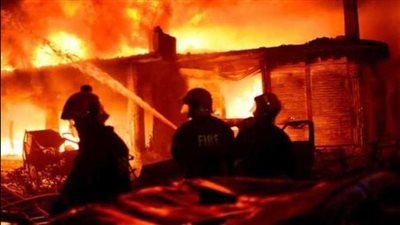 الحماية المدنية ببورسعيد تسيطر على حريقين بصالة رياضية ووحدة سكنية