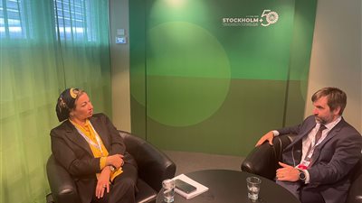 وزيرة البيئة تبحث مع نظيرها الكندي آليات التعاون المشترك فى ملفي المناخ والتنوع البيولوجي| صور 