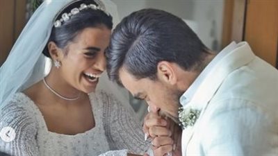 أولى صور حفل زفاف محمد مكاوي ونورهان عماد 