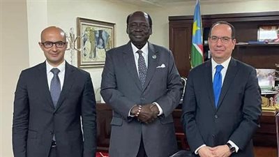  مصر وجنوب السودان يؤكدان الاعتزاز بقوة ومتانة العلاقات بين البلدين