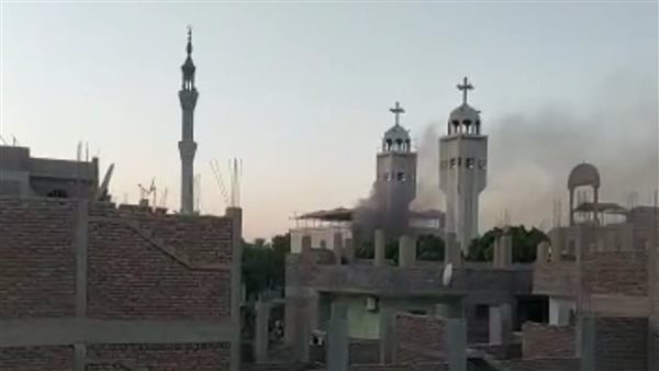 حريق كنيسة مار يوحنا